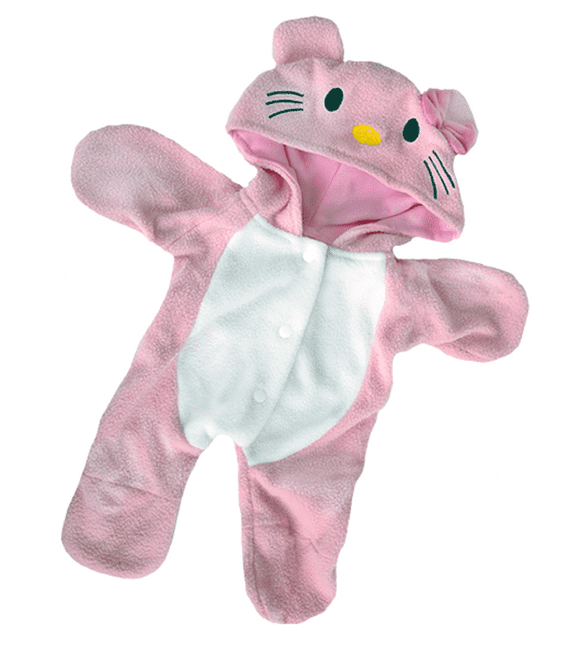 Pink Kitty Onesie