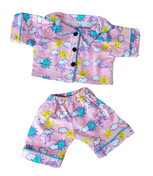 Pink Moon and Stars PJS