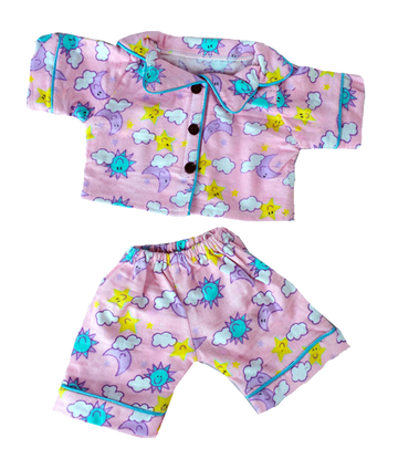 Pink Moon and Stars PJS