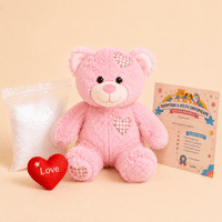 Pink Patches Bear Kit