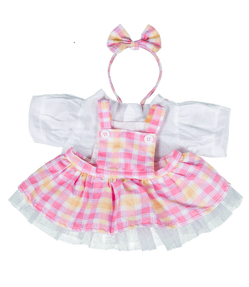 Pink Pinafore Dress