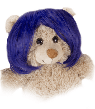 Purple Wig - Short Bob - 16" bears