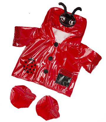 Red Ladybird Raincoat with Boots