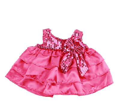 Red Sequined Dress