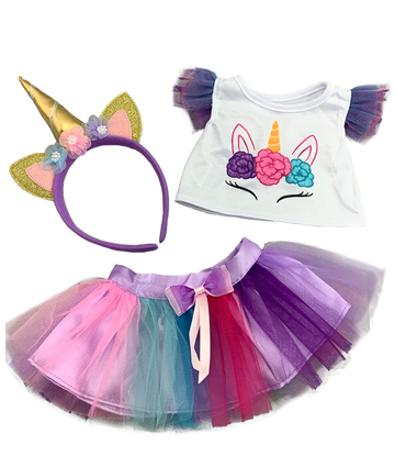 Unicorn Fantasy Outfit - 8"