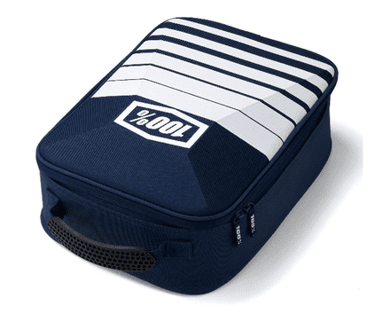 100% Goggle Case Blue White