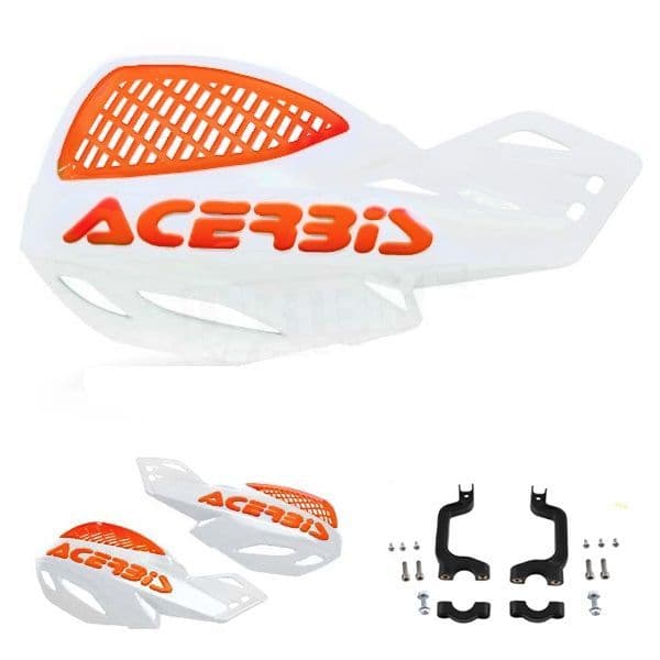 Acerbis Uniko Hanguard White Orange