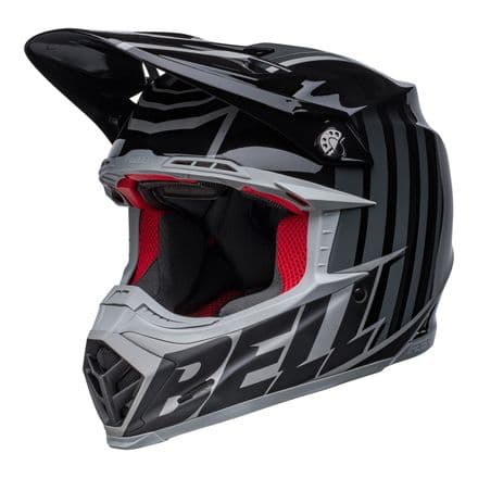 Bell MX 2022 Moto-9S Flex Adult Helmet (Sprint M/G Black/Grey)