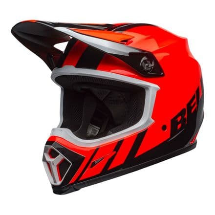 Bell MX-9 Dash Matt Orange Black Adult MIPS