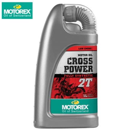 Motorex Cross Power 2T Fully Synthetic 2 Stroke Oil Pre-mix Choose 1 or 4 Litre