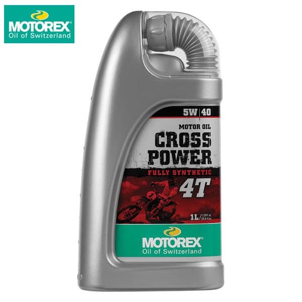 Motorex Cross Power 4T Fully Synthetic 4 Stroke Oil Choose 1 or 4 Litre