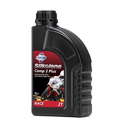 Silkolene Comp 2 Plus Fully Synthetic 2 Stroke Oil Pre-mix Choose 1 or 4 Litre