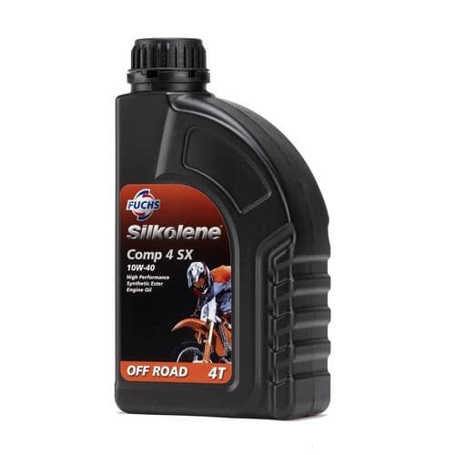Silkolene Comp 4, Synthetic 4 Stroke Oil Choose 1 or 4 Litre