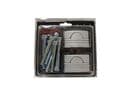 Universal Fat Bar handlebar riser kit Black or Silver