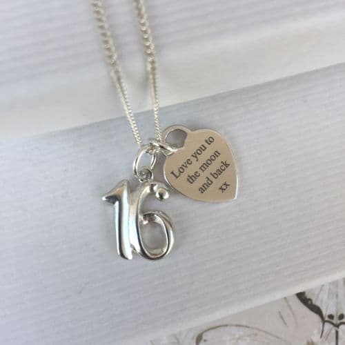 16th birthday gift for a sister - FREE ENGRAVING