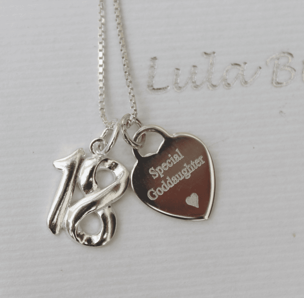 18th birthday gift for a Goddaughter FREE ENGRAVING