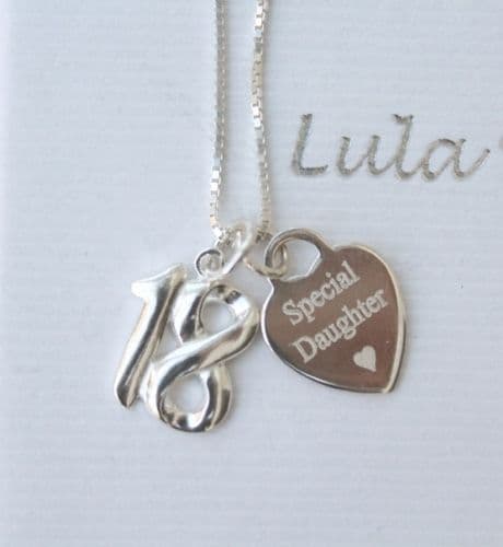18th birthday gift for a granddaughter - FREE ENGRAVING