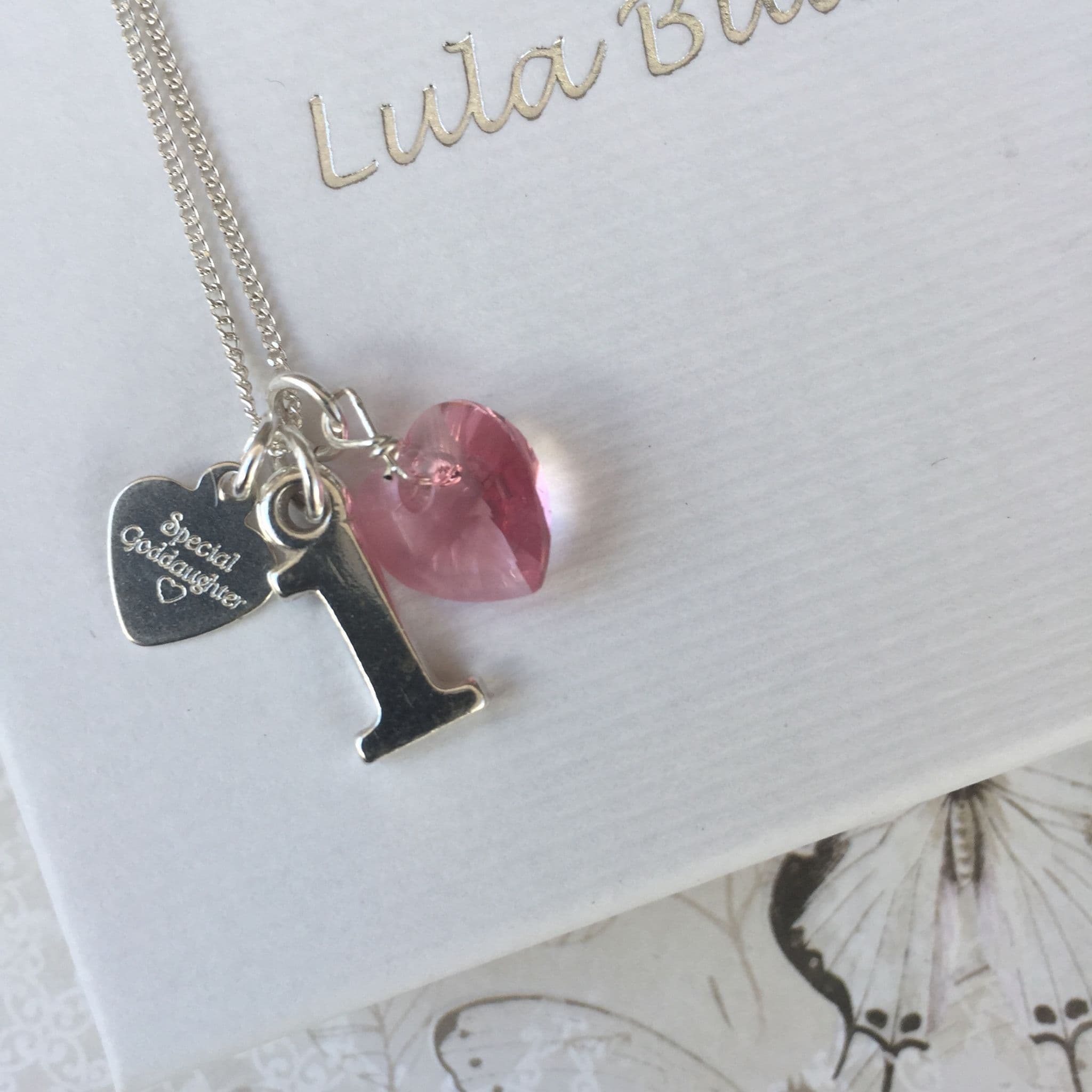 1st Birthday Silver Jewellery Gift For A Goddaughter 1st Birthday Silver Jewellery Gift For A Goddaughter