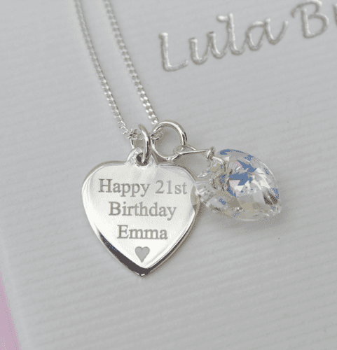 21st birthday gift - FREE ENGRAVING