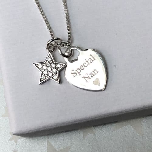 70th birthday Gift for a special nan / grandma - FREE ENGRAVING