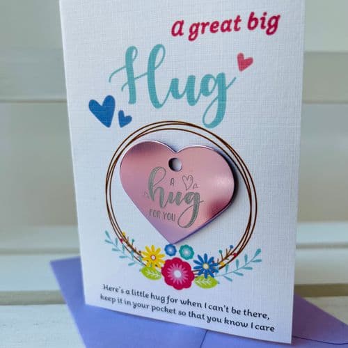 A hug for you - token & card