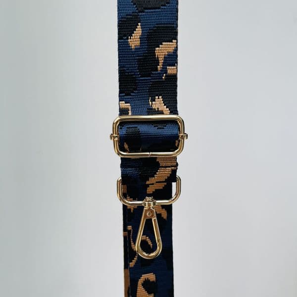 Animal print bag strap 4cm width - various colours