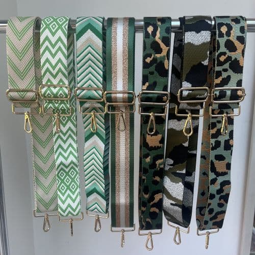 Bag straps - Green collection