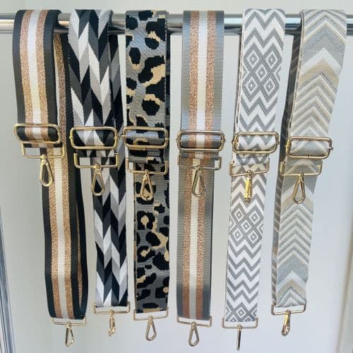 Bag straps - Grey collection