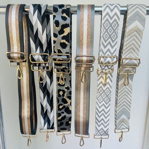 Bag straps - Grey collection