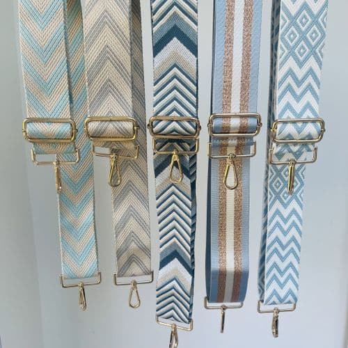 Bag straps - Light blue collection