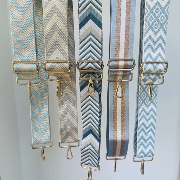 Bag straps - Light blue collection