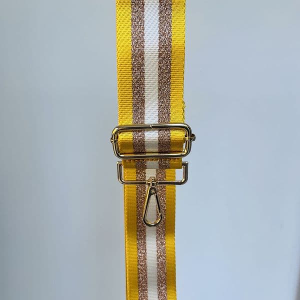 Bag straps - Yellow / mustard collection