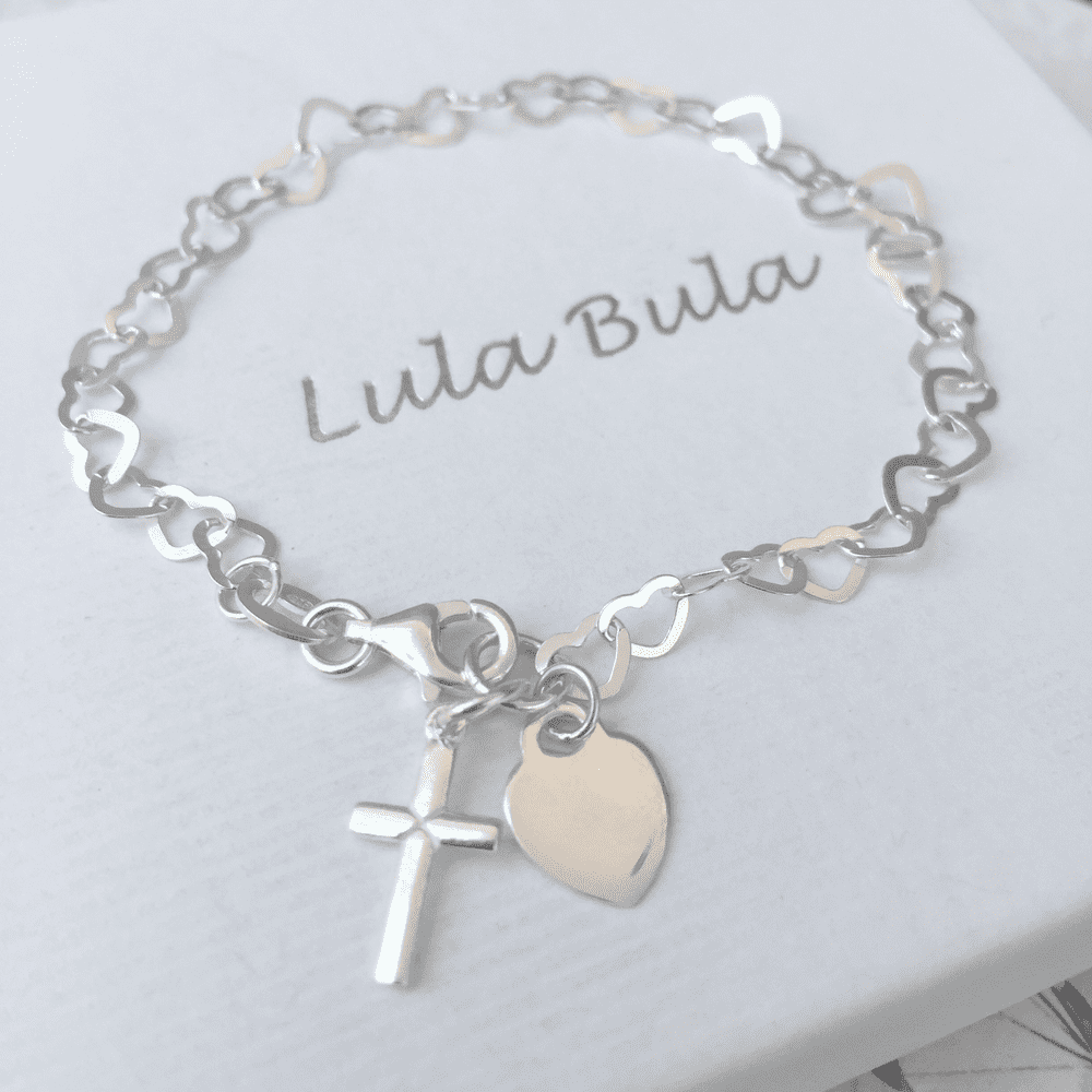 Christening bracelet gift for a Granddaughter