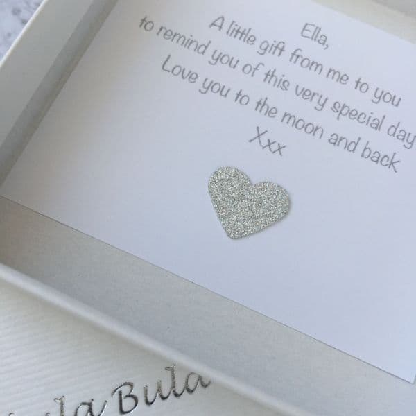 Christening gift bracelet for a Goddaughter - FREE ENGRAVING