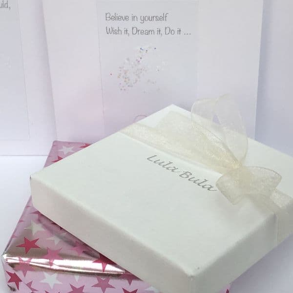 Christening gift bracelet for a Goddaughter - FREE ENGRAVING