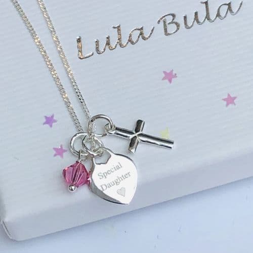 Christening gift for a daughter - FREE ENGRAVING