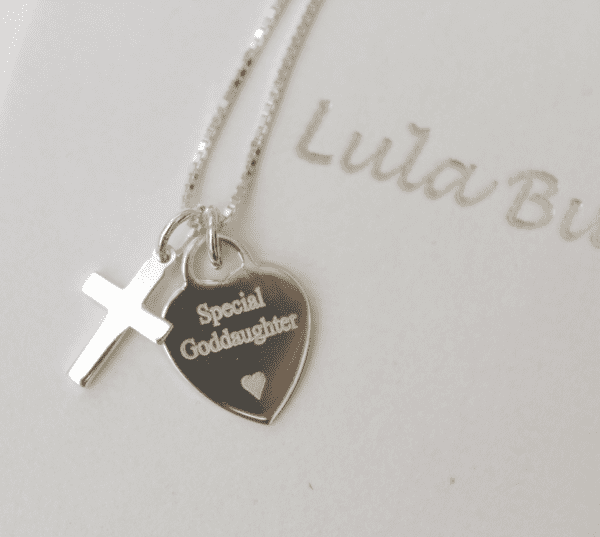 Christening gift for a Goddaughter - FREE ENGRAVING