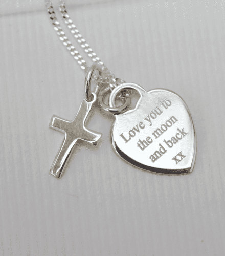 Christening / Holy Communion / Confirmation personalised jewellery gift - FREE ENGRAVING