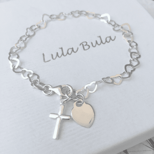 Confirmation gift silver bracelet