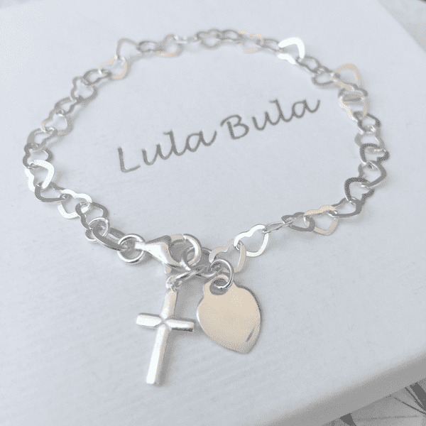 Confirmation gift silver bracelet