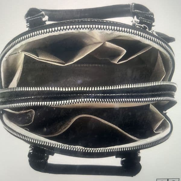 Cute double zipper handbag - various colours