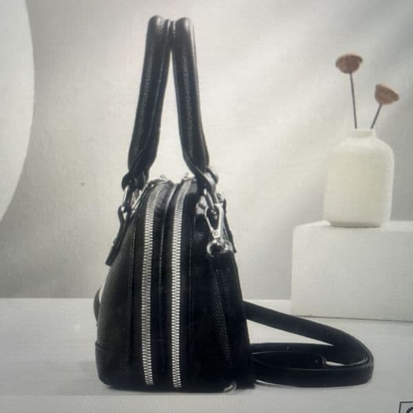 Cute double zipper handbag - various colours