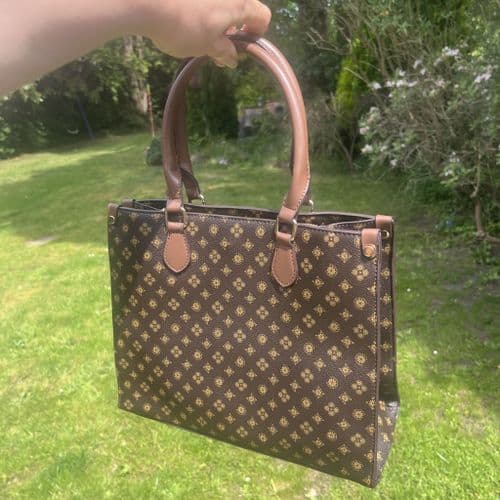 Designer inspired tote bag