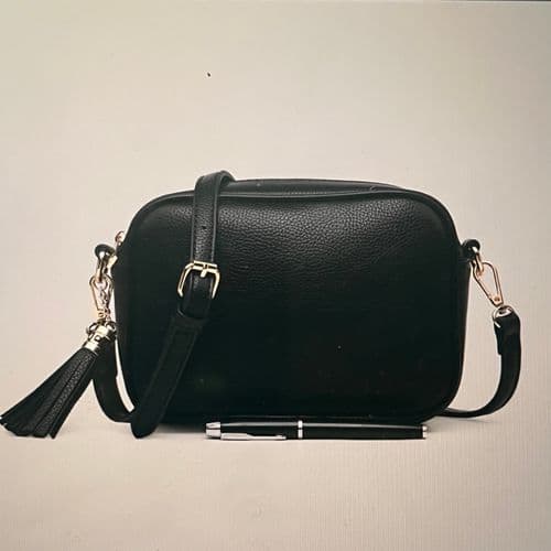 Faux leather tassel bag - various colours