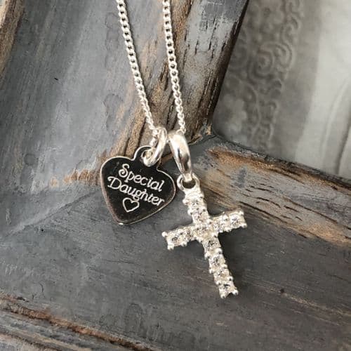 First Holy Communion jewellery gift for a special girl - FREE ENGRAVING