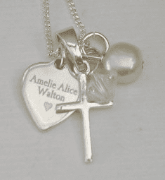 First Holy Communion jewellery gift - FREE ENGRAVING