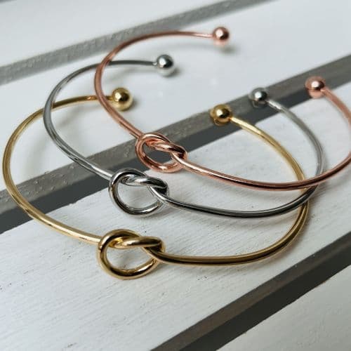 FREE Love knot bangle & card