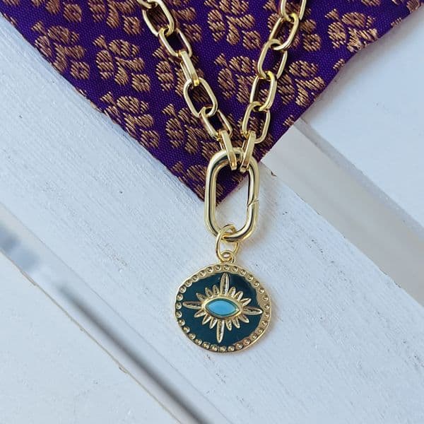 Gold Bardot  bracelet - with choice of charm