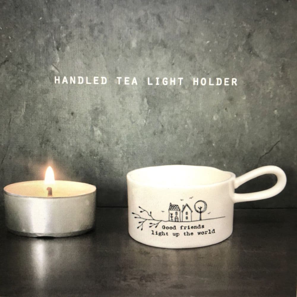 Good friends light up the world - tea light gift