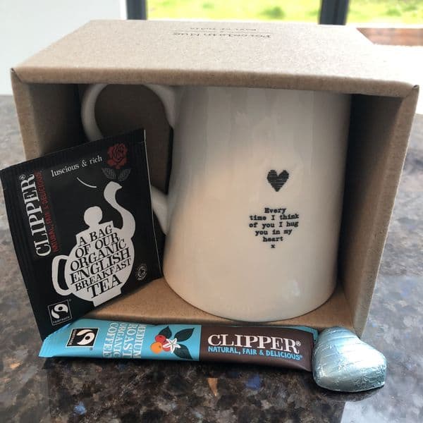 Hug you in my heart -  gift mug